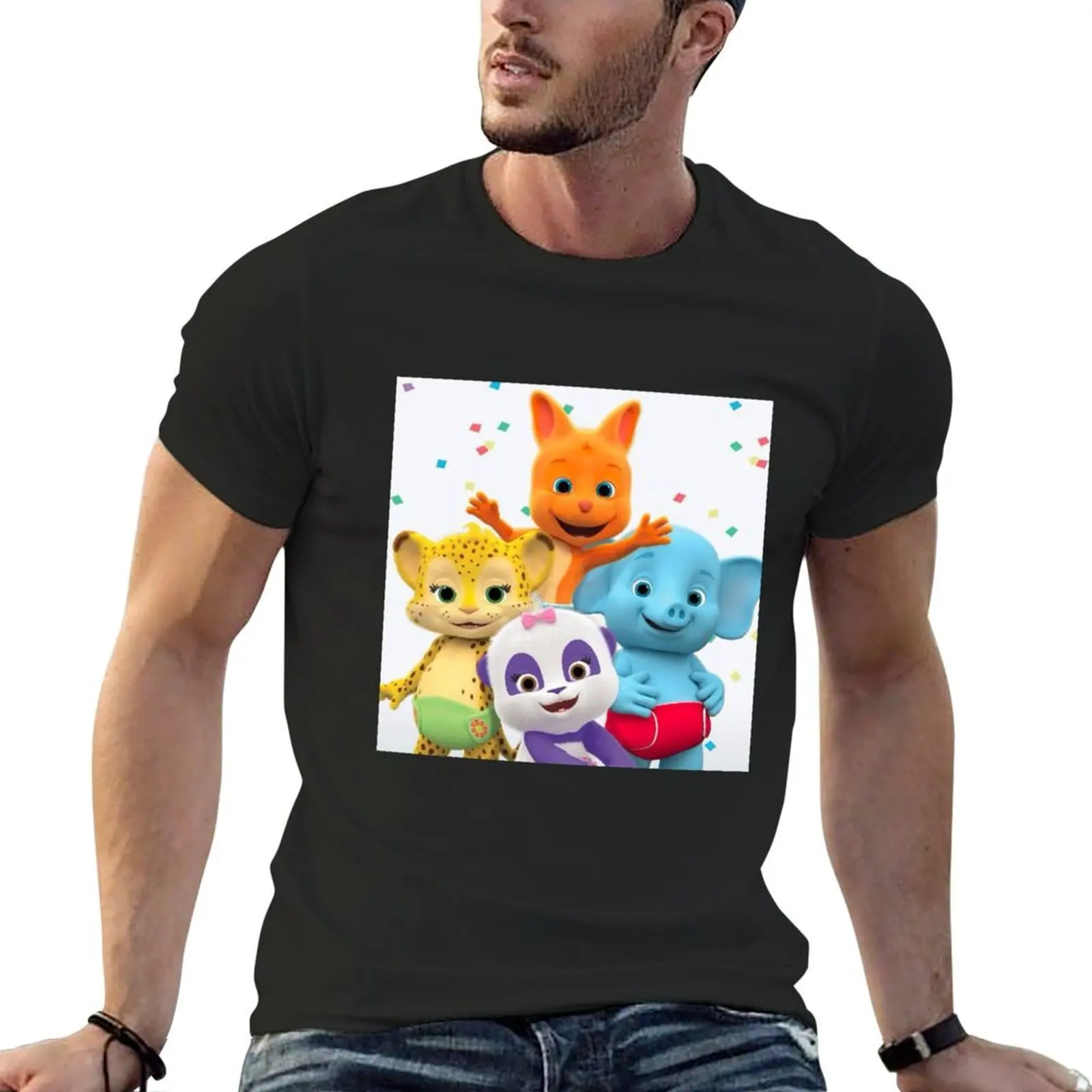 

Word Party - Kids Tv Show T-Shirt animal prinfor boys anime t shirts Men's t-shirts