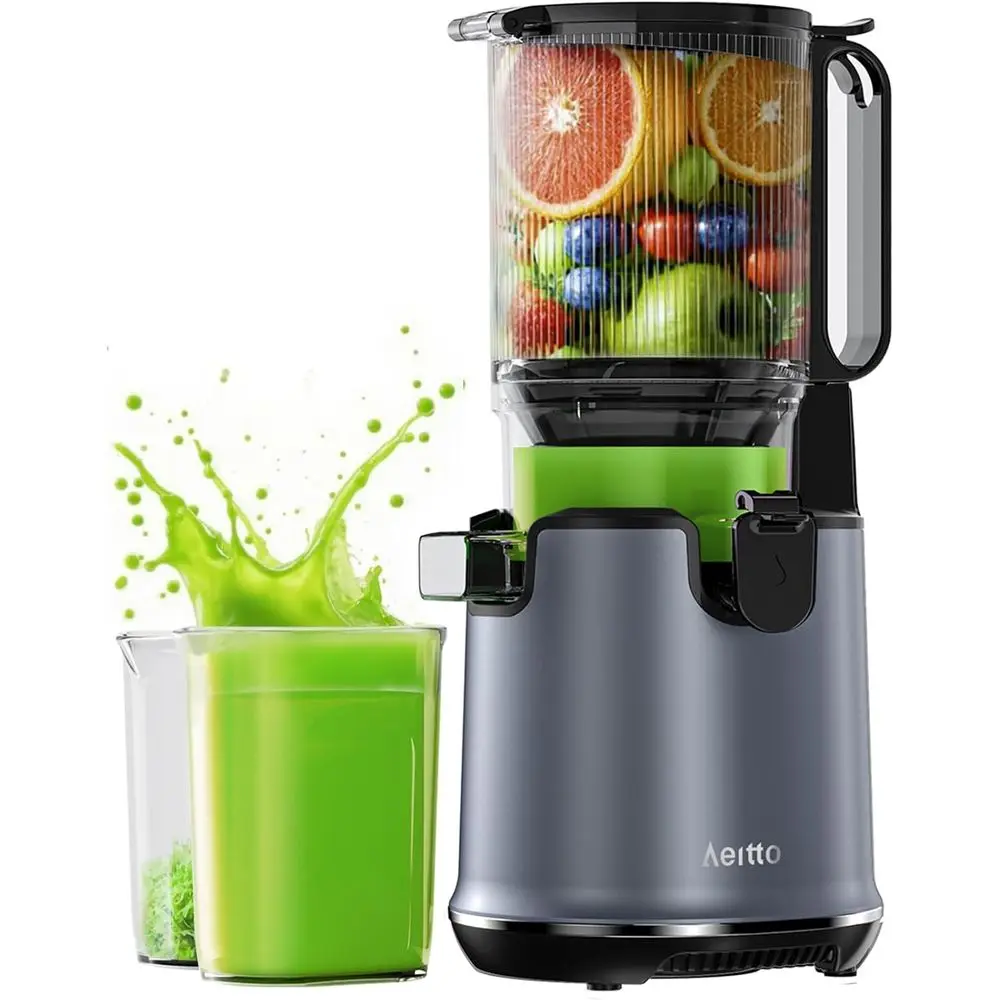 

Juicer hines, 5.3" Extra Wide Mouth, Cold PrJuicer, Easy to Clean, it Whole Vegetables & ruits, Proional Juice Extractor hine,Se