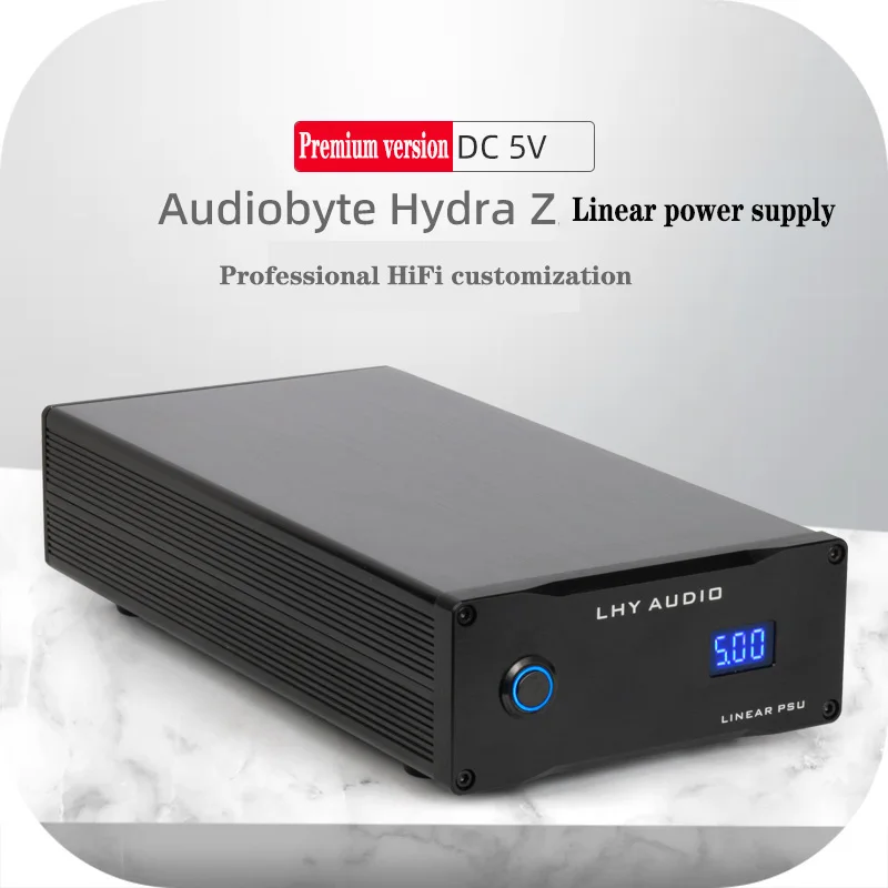 

LHY AUDIO 50W Premium version DC linear power supply ZPM same level Audiobyte Hydra Z digital interface DC 5V