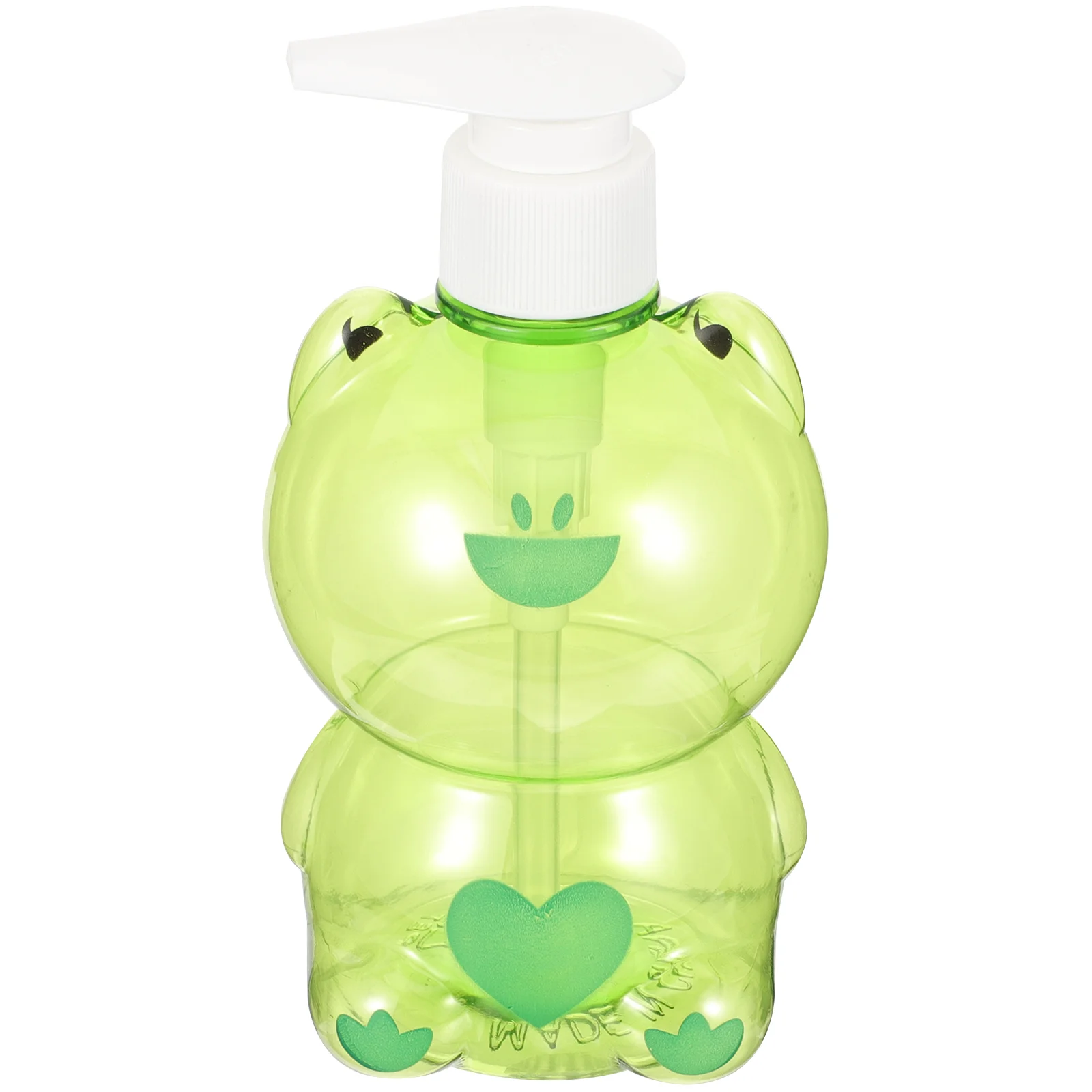 

Cartoon Lotion Bottle Hand Soap Liquid Refillable Shampoo Animal Dispenser Press Pump Frog Tableware