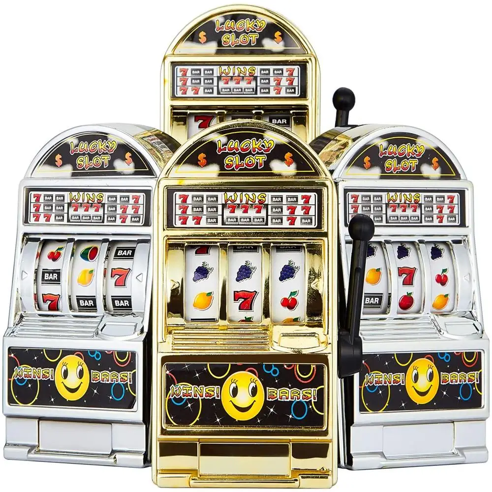 1Piece Casino Lucky Jackpot for Fun Birthday Gift Children' S Fruit Slot Machine Mini Toy Funny Gags Practical Jokes Toy Party