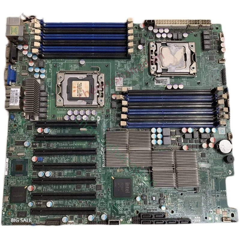 デュアルチャンネルサーバーメインボード,Supermicro X8DTH-iF 1366ピン,7 pci-e 16x