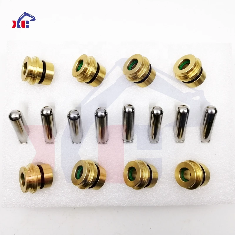 Excavator accessories for joystick handle bullet pilot valve operating rod spare parts