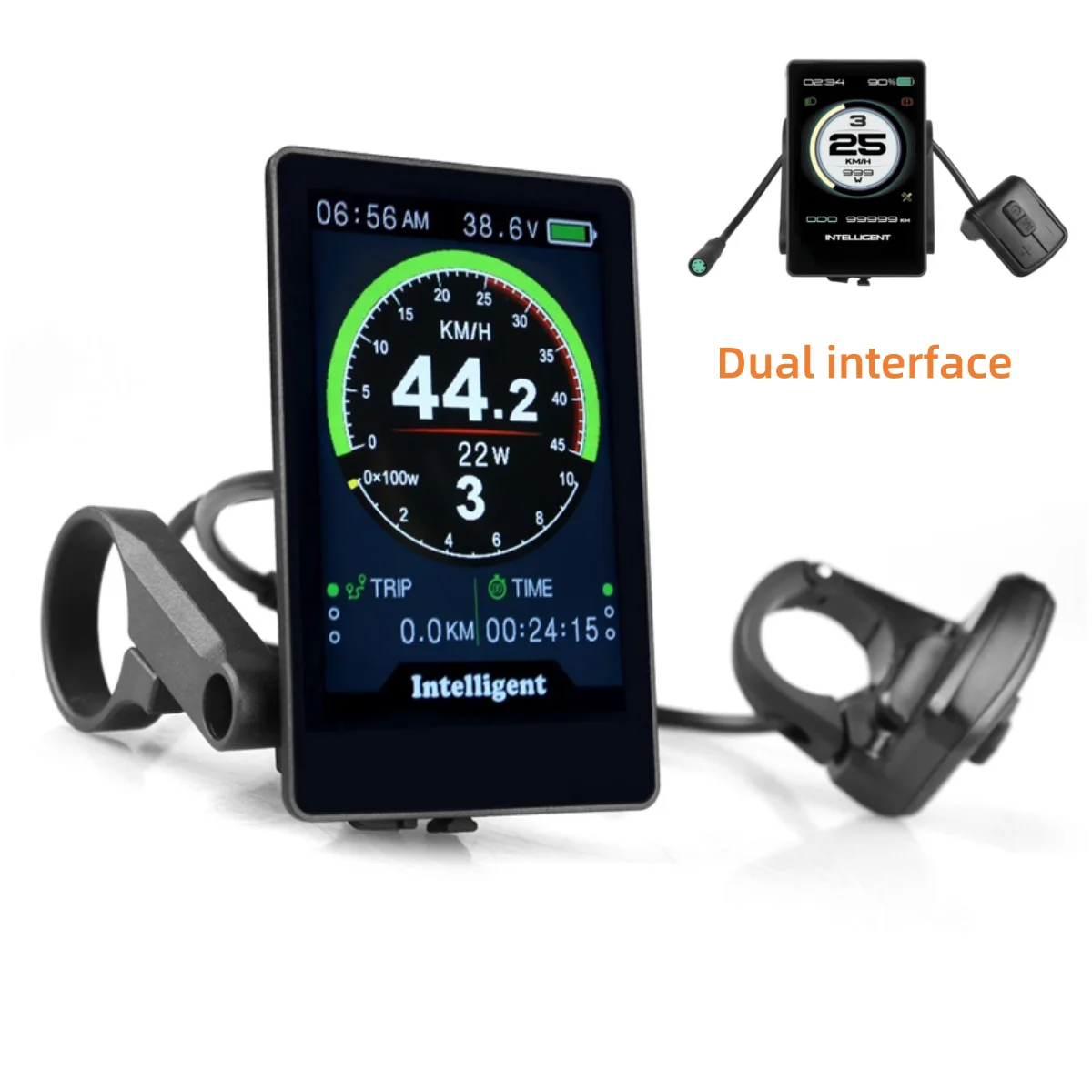 

Двухинтерфейсный многоязычный дисплей, цветной TFT-дисплей 860C с поддержкой UART для двигателя Bafang BBS