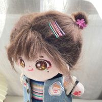 Trendy Cute 30pcs Mini Cute Hair Clips for BJD OB11 2.5cm Fashionable Children Side Clips Metal 1/12 1/6 Doll Accessories Baby