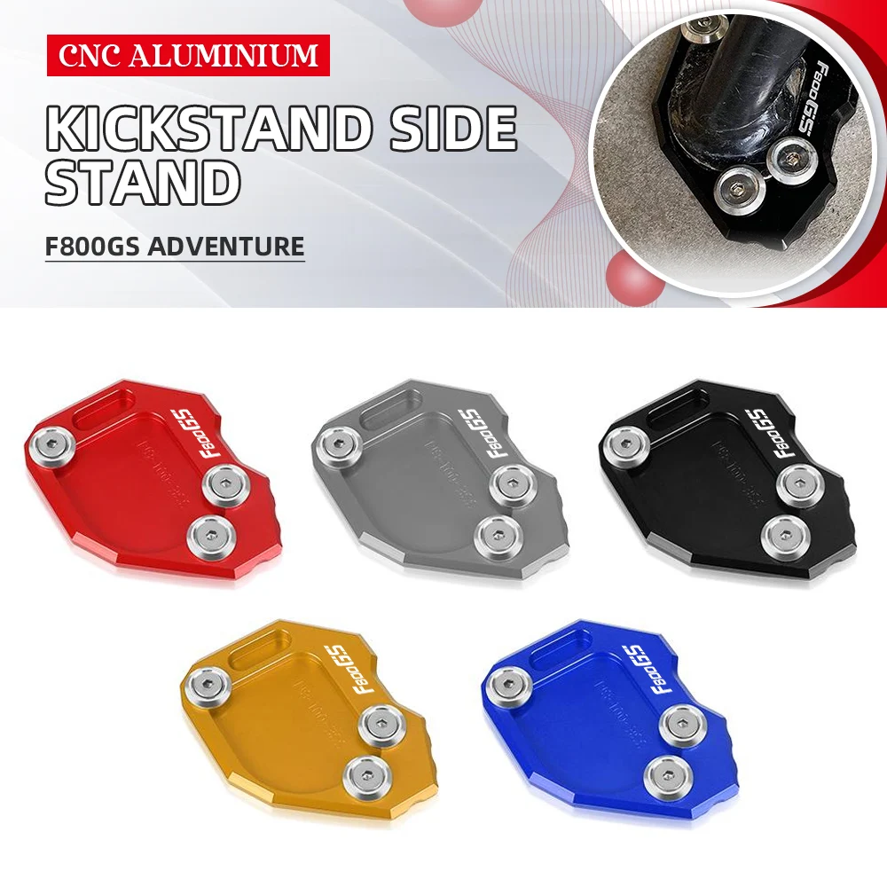 

FOR BMW F800GS Adventure 2008 2009 2010 2011 2012 2013 2014 2015-2018 Motorcycle Side Stand Enlarger Extension Support F 800 GS