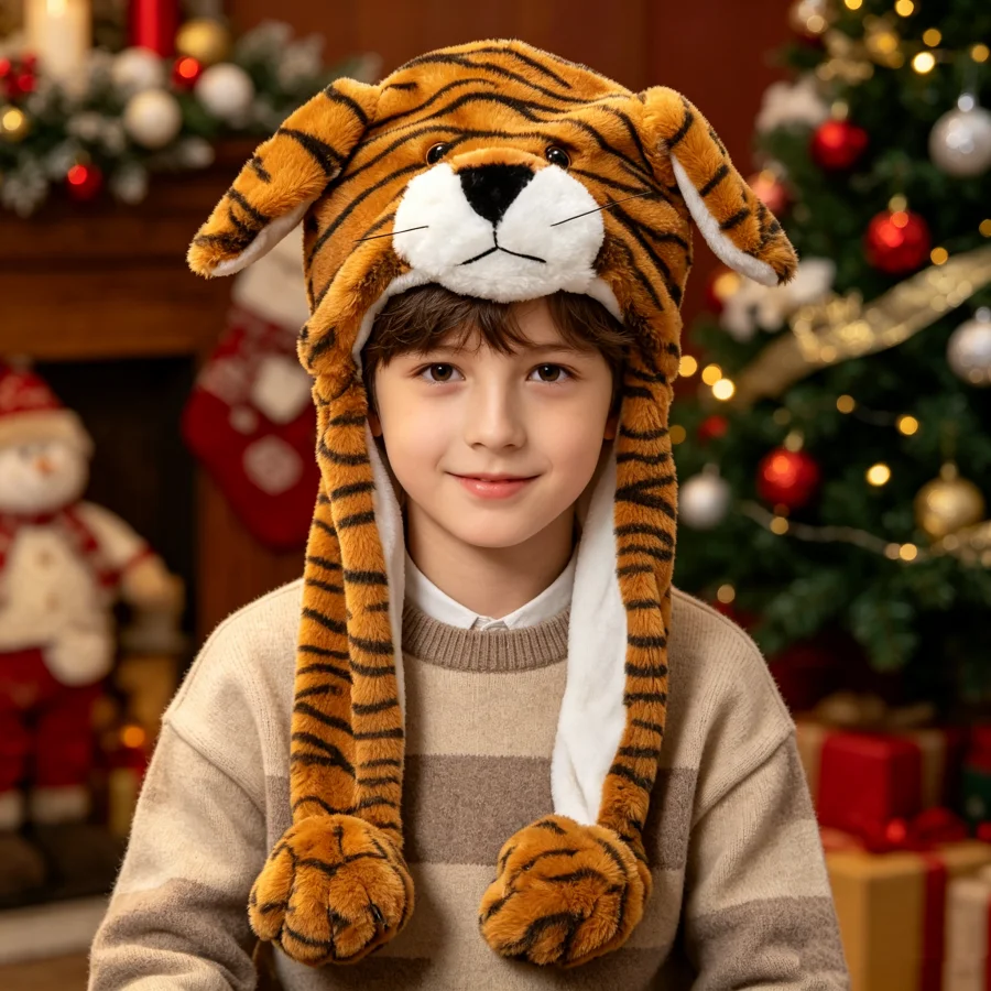 Plush Ear-Protecting Hat, a Ti - Santa Hat Plush recension och pris