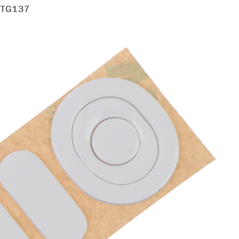 1 مجموعة PTFE الأبيض ماوس قدم زلاجات الماوس الماوس ينزلق منحنى حافة ل G304 G305 ماوس #6