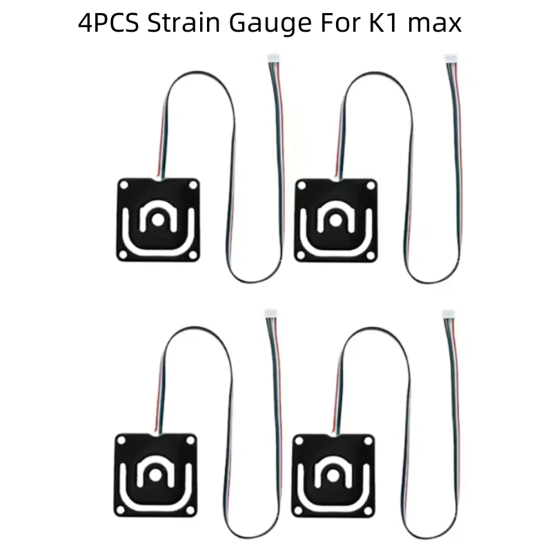 

4 шт. для тензодатчика Creality K1 MAX _34x34_928DAD-240-электрофоретическая экспозиция отверстий белого цвета-термостойкий провод