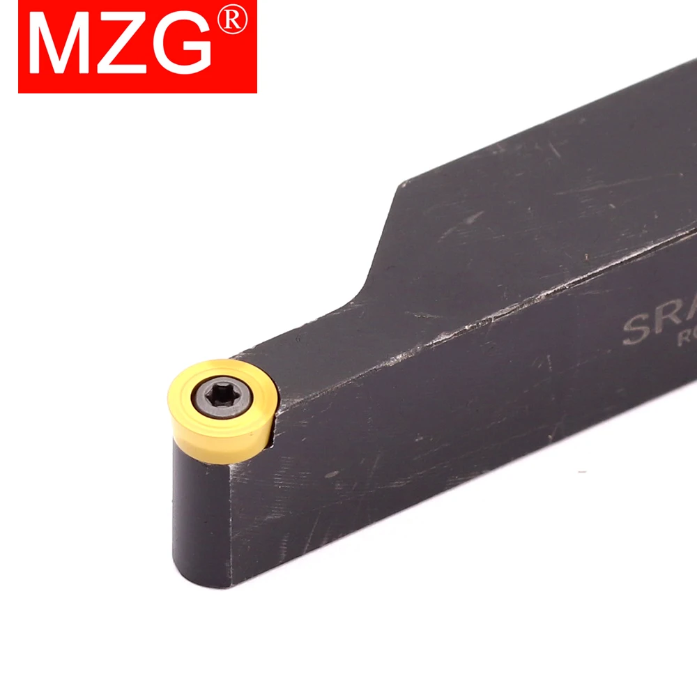 MZG 20mm 25mm SRACR 20 16 CNC RCMT Carbide Inserts Turning Arbor Lathe Cutter Bar External Boring Tool Clamped Steel Toolholder