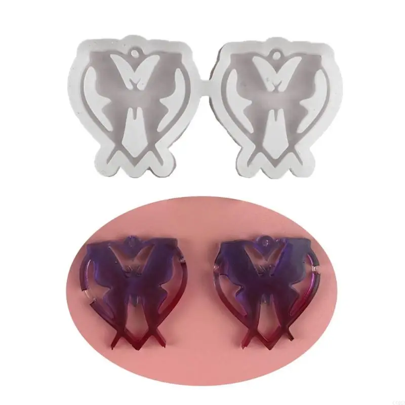 

CORD Women Beauty Face Earring Silicone Mould Eardrop Resin Pendant Craft Jewelry