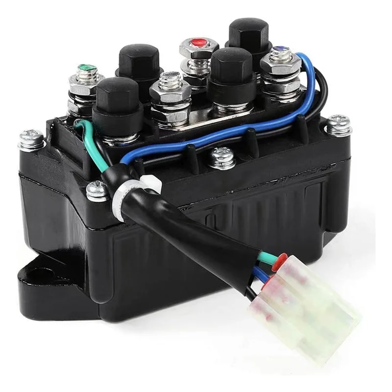 

For Arctic Cat ATV Winch Relay Assembly Solenoid Switch 0409-066 Fits 0436-700 1436-066 1436-805 1436-970 1436-327 6639-894