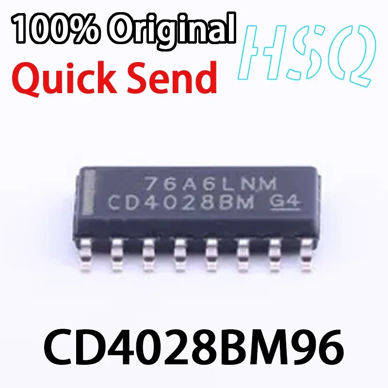 1PCS New Chip CD4028BM96 SOIC-16 Decoder/Driver Chip CD4028BM