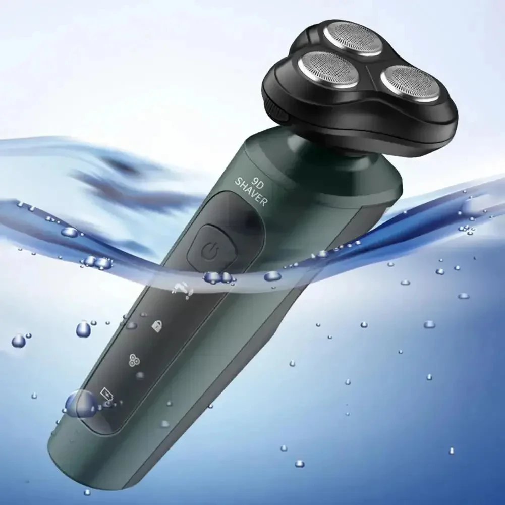 Xiaomi Electric Shavers Men Waterproof Wet Dry Use Electric Trimmer Razor Rechargeable Battery Rotary Shavers Machine Shaving