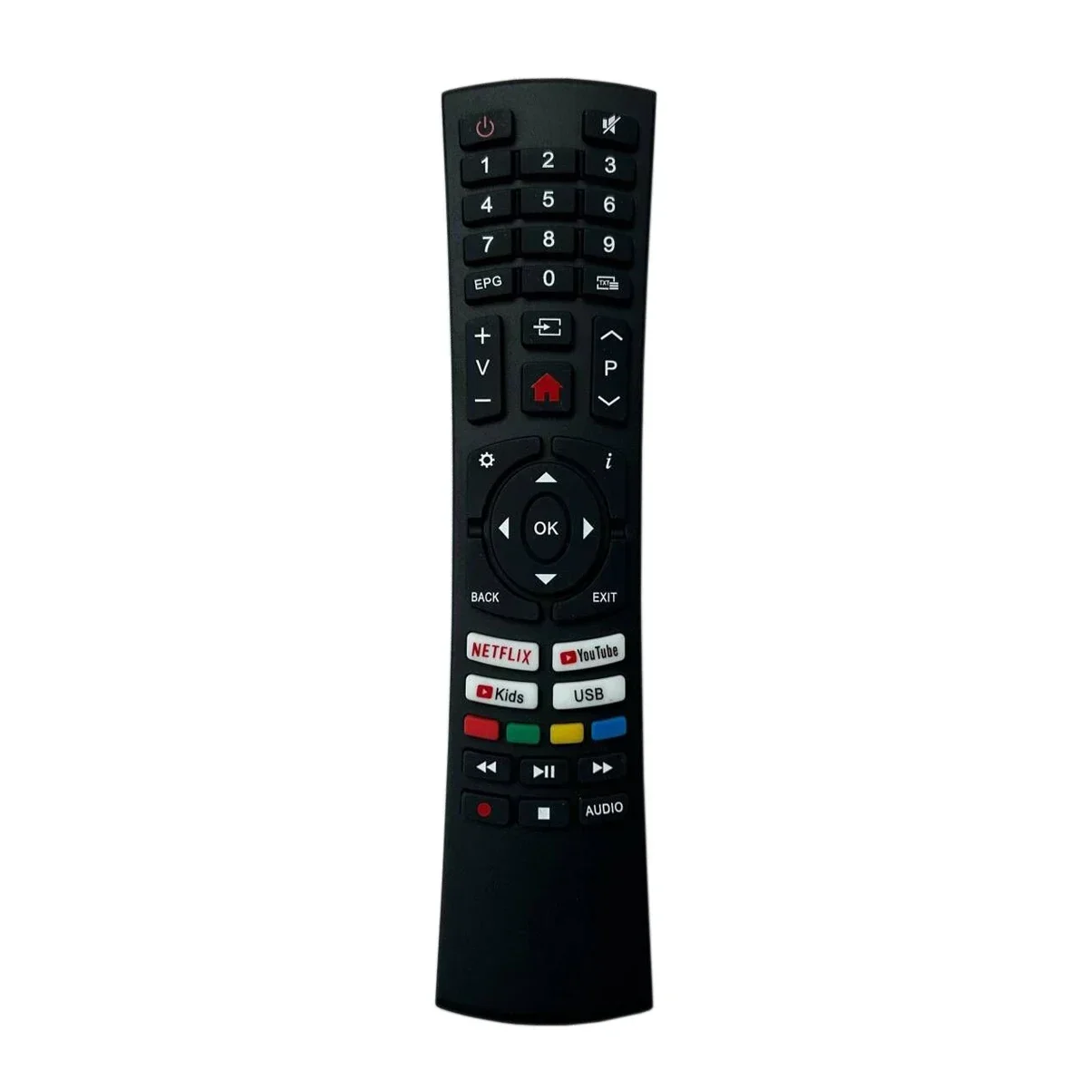 Nuevo Control remoto para Smart TV Kioto 55 NETFLIX 4K UHD