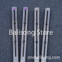 ARMED SHARK Sandwich Titanium Kraken Clone TC4 Titanium Alloy Handle