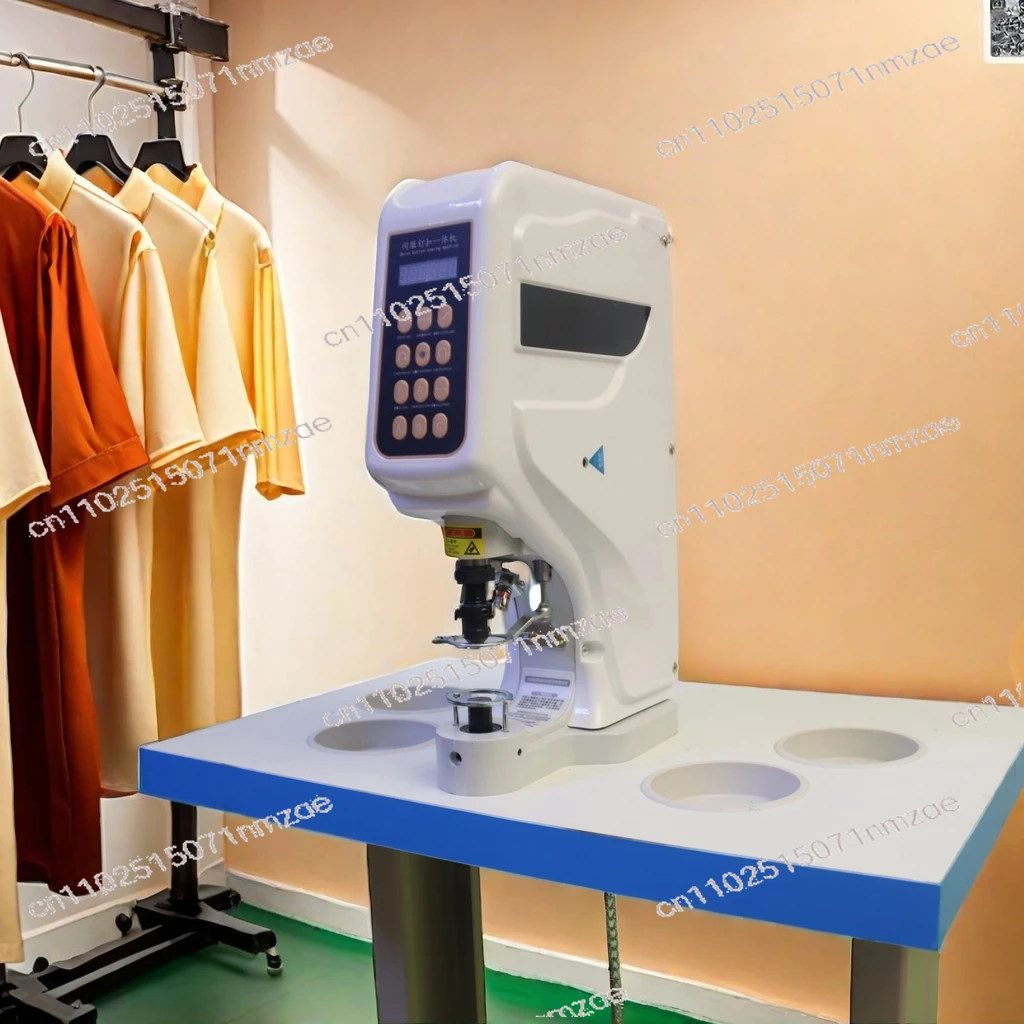 Auto Electric Snap Machine 818, Anti-Pinch Hand Safety, Eyelet/Rivet Punch