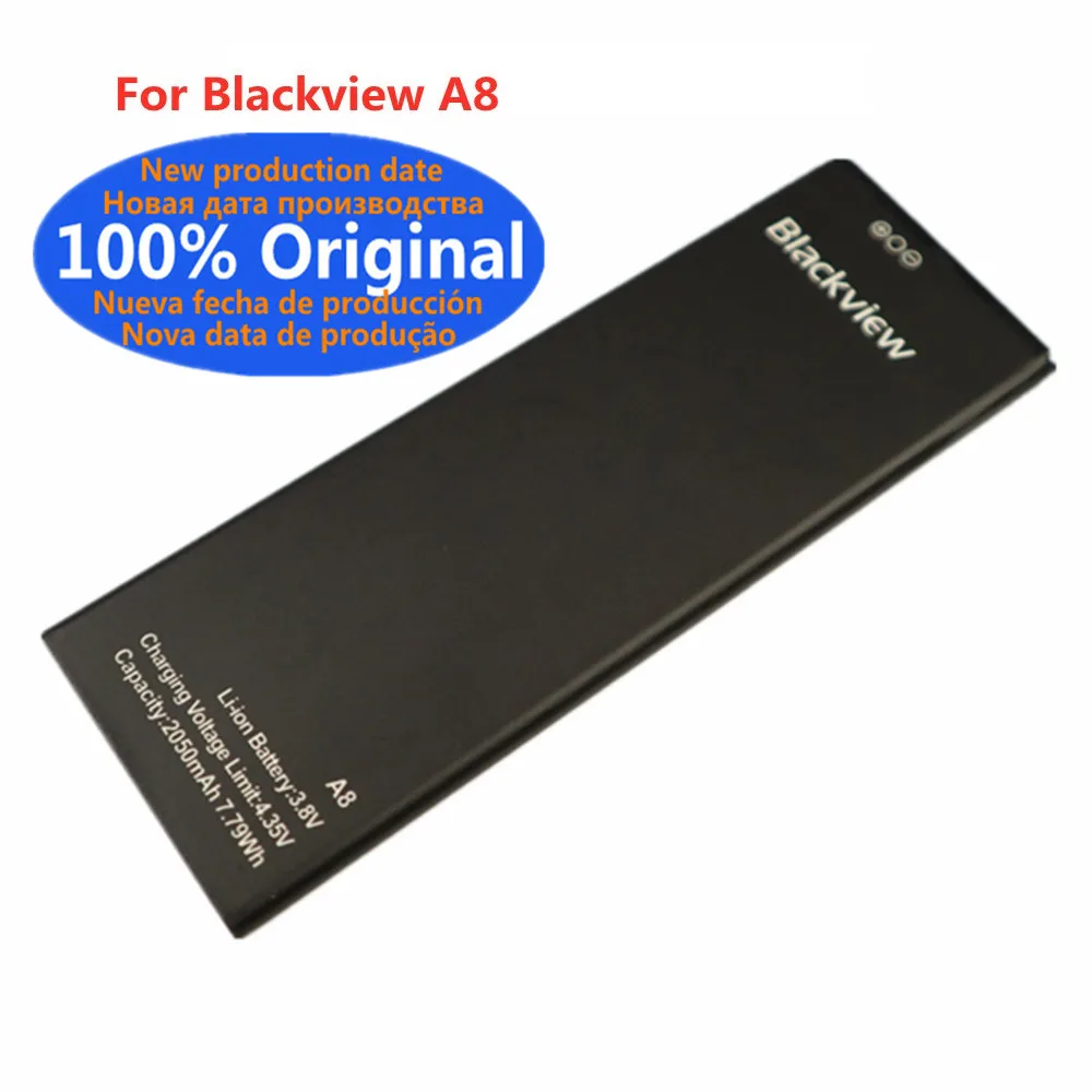 

New Original High Quality Battery For Blackview A8 A 8 403499P Replacement Battery 2050mAh Phone Batteries Bateria Fast Deliver