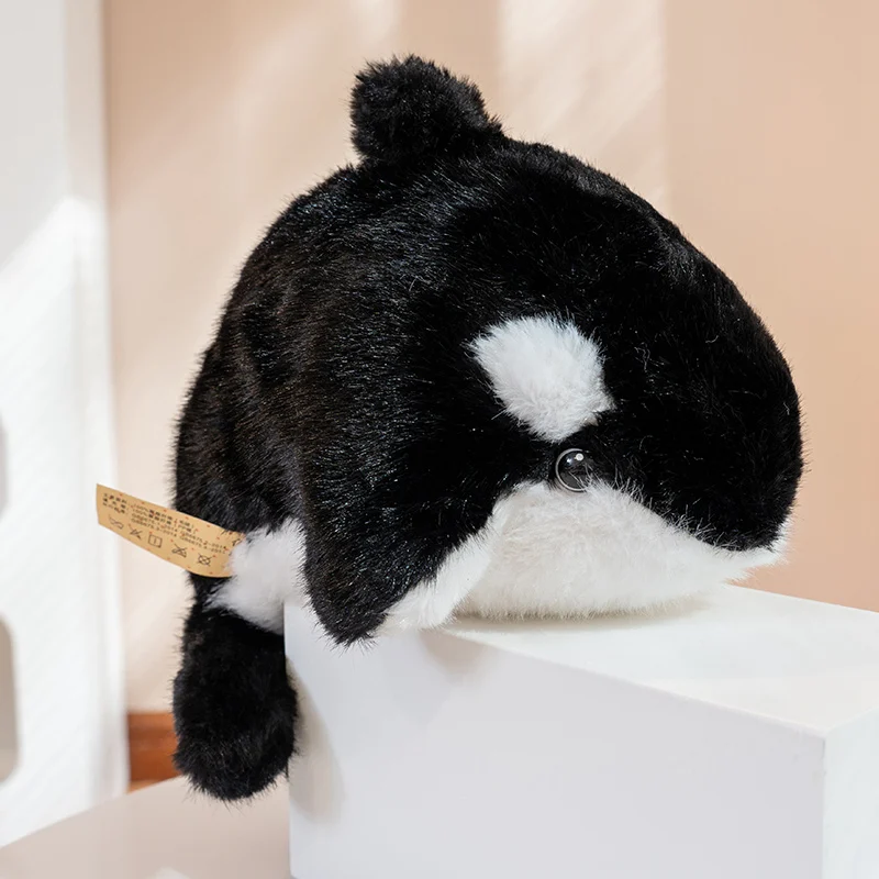 26 cm wie echte Meerestiere, Plüschtiere, rund, niedlich, lebensecht, Wal, gefüllte Hai-Puppen, Geschenke für Kinder, Jungen und Mädchen