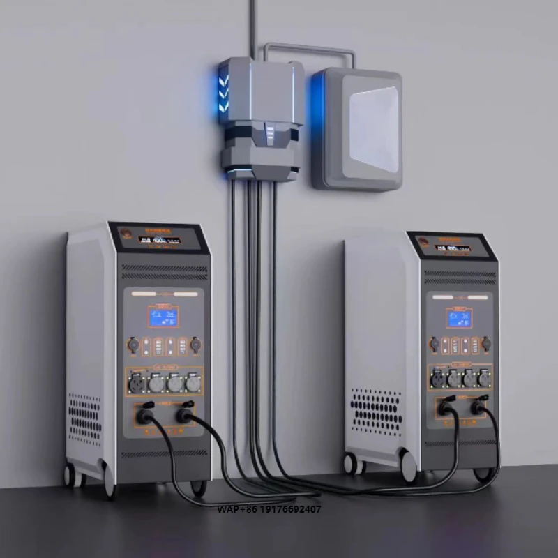 

Solar Generator 6000W 11000Wh UPS Portable Power Station Backup Energy Storage Battery Emergency Power Supply for Home