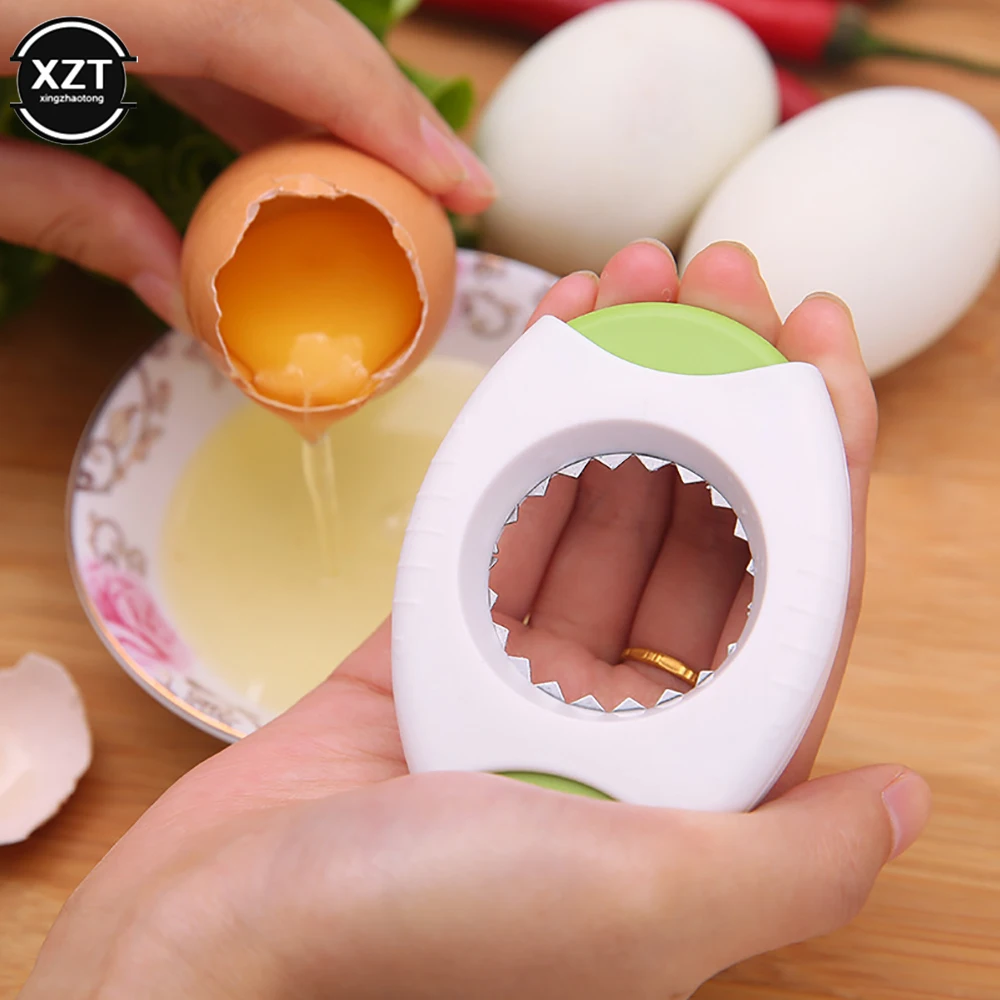 New Cute Boiled Egg Shell Topper Cutter Opener Egg Cup Tools Kitchen Essential Gadget Tools