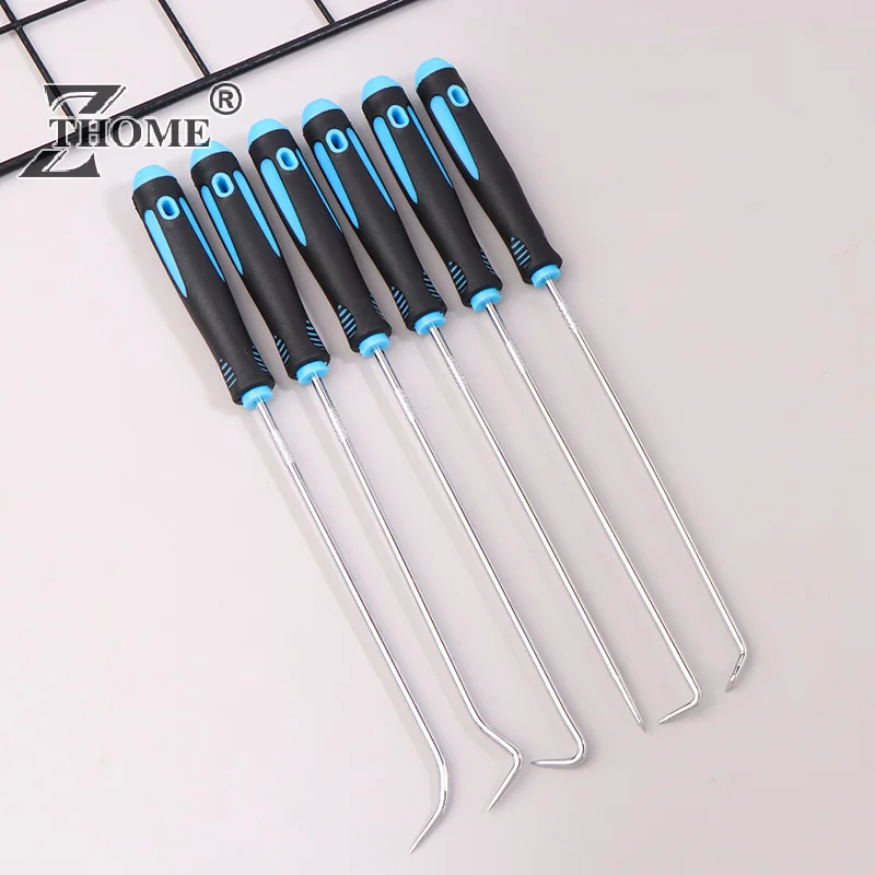 6PCS Pick Hook Set Durable Extra Long O-Ring And Seal Remover Craft Hobby Tool Color Randomly Bearing Puller Tool Tools Tools