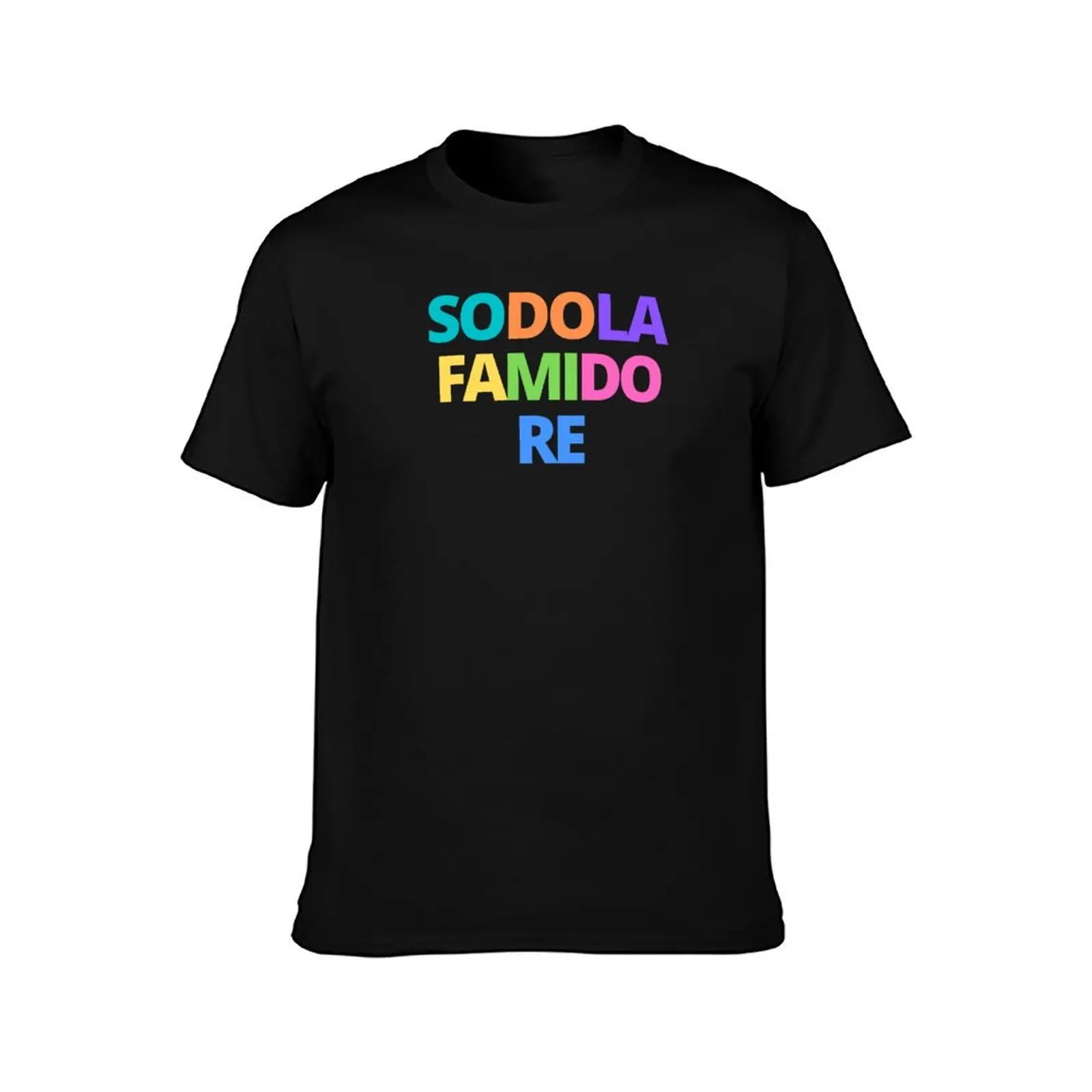 Sound of Music Do RE Mi Quote T-Shirt man graphic t shirt T-Shirt