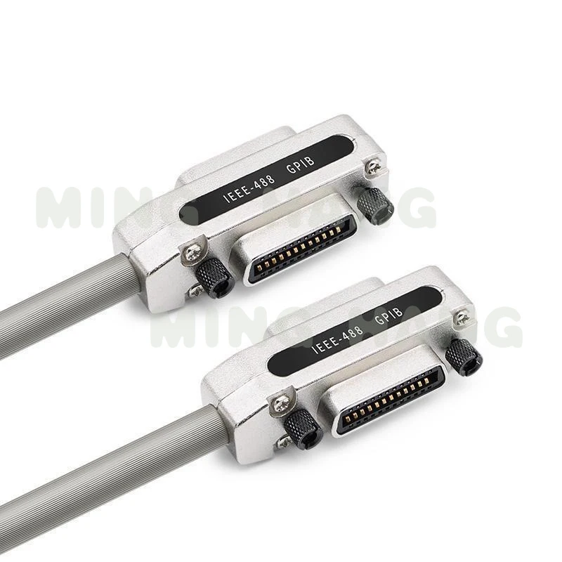 l  for  IEEE-488 Cable GPIB Cable Cord Metal Connector Adapter Plug and Play 1m 1.5m 3m