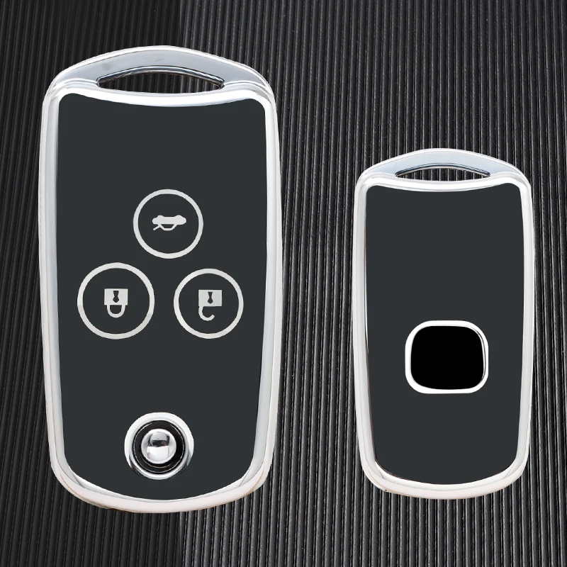For Honda Civic IX Pilot Accord 8 CRV Jazz HRV for ACURA MDX TL TSX ZDX RSX TPU Car Remote Key Case Cover Shell Accessories