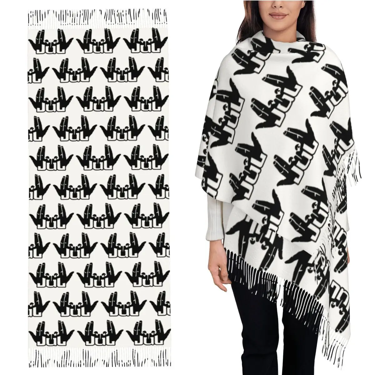 

Copie De Jul - DP Scarf Tassel Scarves Women Soft Warm Shawls and Wraps Long Fall Winter Shawl Wrap