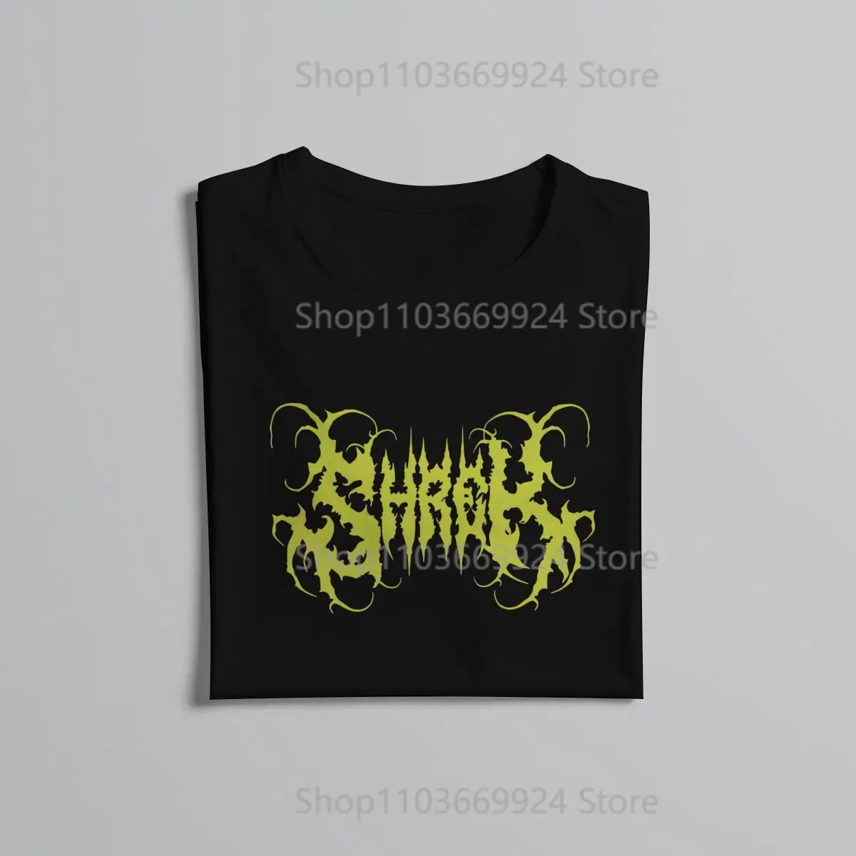 Shrek Cartoon Movie But Make It Metal Tshirt Graphic Men Tops Vintage Fashion Summer Polyester Short Sleeve Harajuku T Shirt