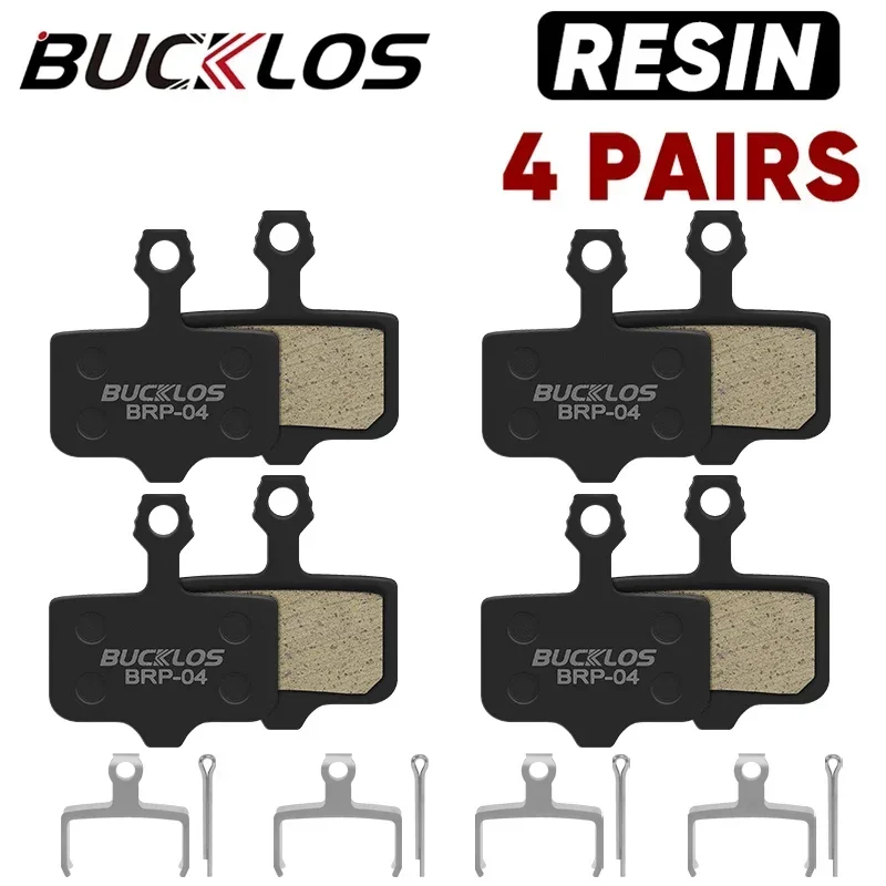 BUCKLOS Hars Schijfremblokken Voor SRAM AVID slijtvaste Hydraulische Remblokken MTB Remblokken voor DB3 DB5 ELIXIR Fietsen onderdelen