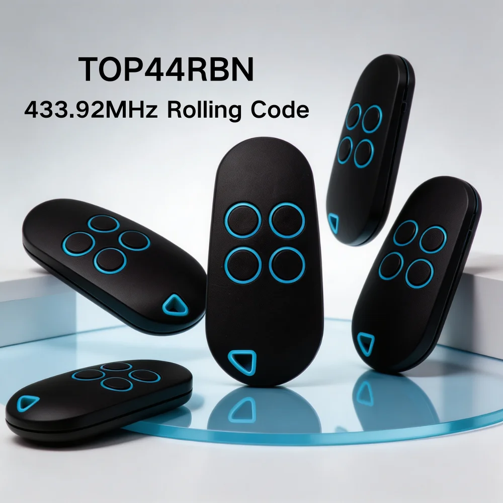 1-10PCS Remote Control Compatibility CAME TOP44RBN AT02EE AT04EE AT02EV AT04EV 433.92MHz Rolling Code Garage Gate Opener Keyfob
