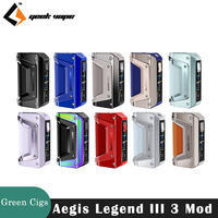 Original GeekVape Aegis Legend III 3 Mod 200W Dual 18650 Battery IP68-Rating Vaporizer E Cigarette