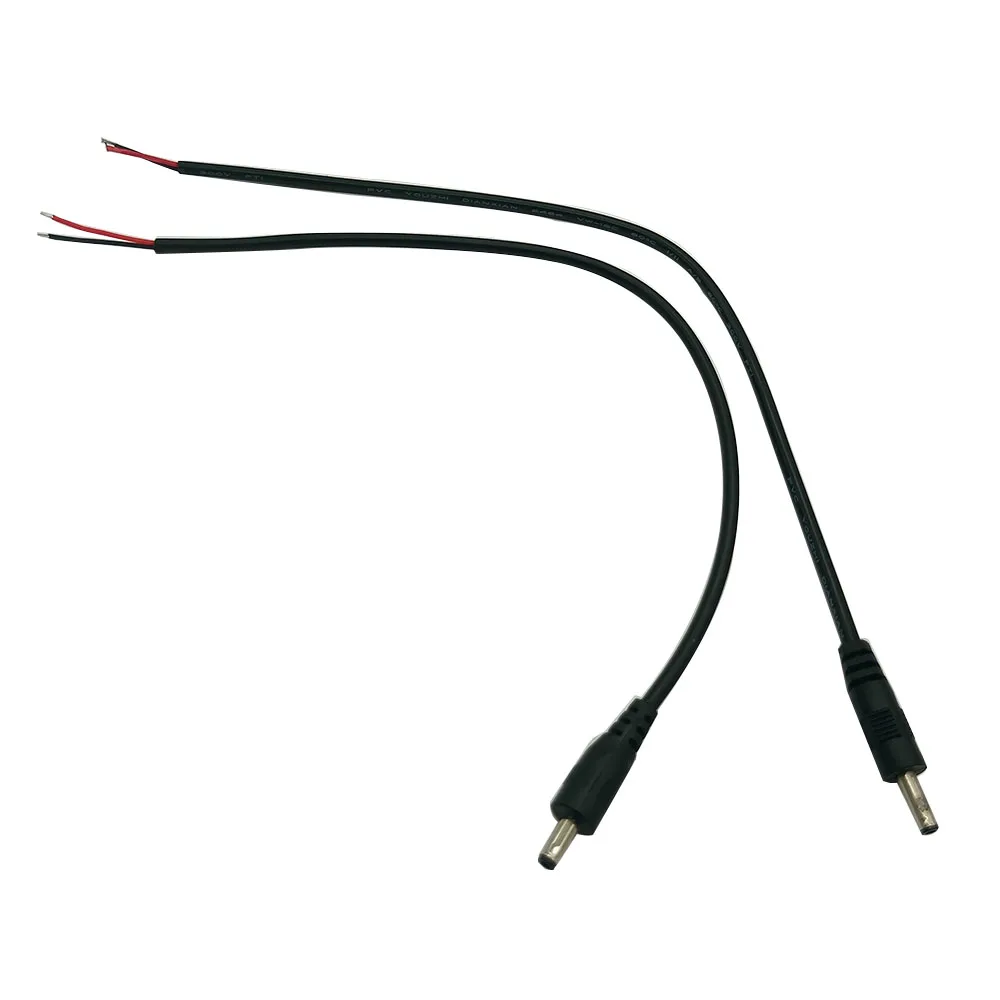 16AWG 2PIN 5.5x2.1mm / 5.5X2.5mm Power Plug DC Male Female Cable Wire 30cm Connector Adapter Socket Jack For LED Strip Light