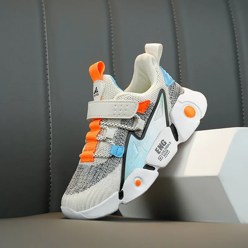 

Новая модная детская повседневная спортивная обувь, удобная и дышащая сетчатая обувь для студентов