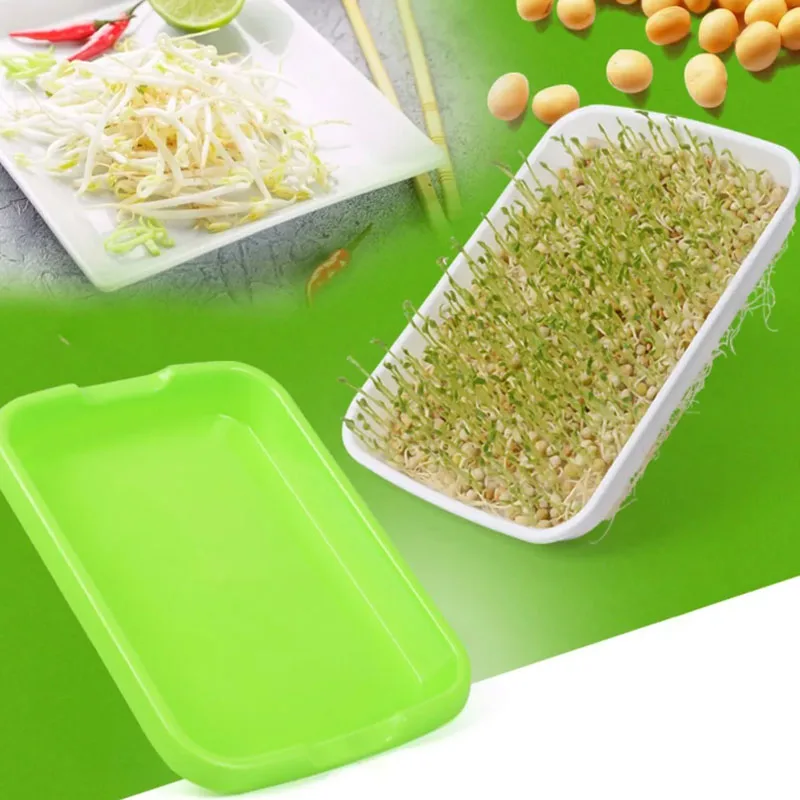 Microgreens Sprouter Tray Hydroponic / Sprouting Tray For Sprout Horticultural Hydroponic Systems Tray Garden Nursery Potted