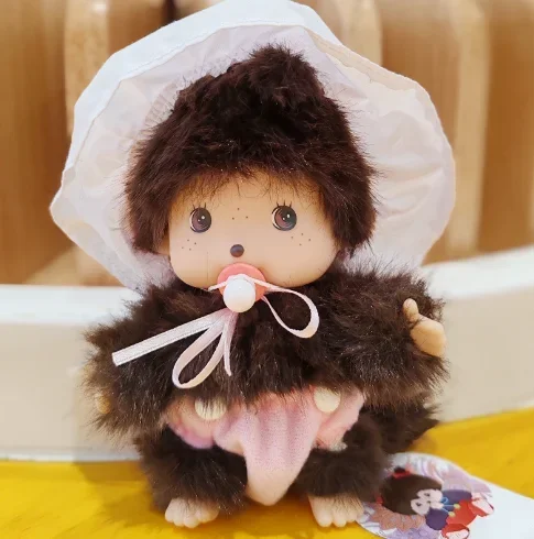 Cartoon Kawaii Mongolian Monkey Monchi Dolls Soft Cute Toys for Baby Pretend Play Girls Birthday Gift Doll Christmas Gifts