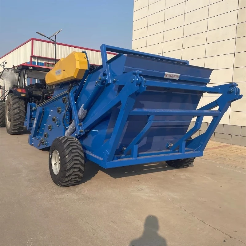 Customized Agricultural Enhanced Super-large Stone Picker Rock Picker Durable Steel Farm Machine Field Stone Remover Mounted Gea