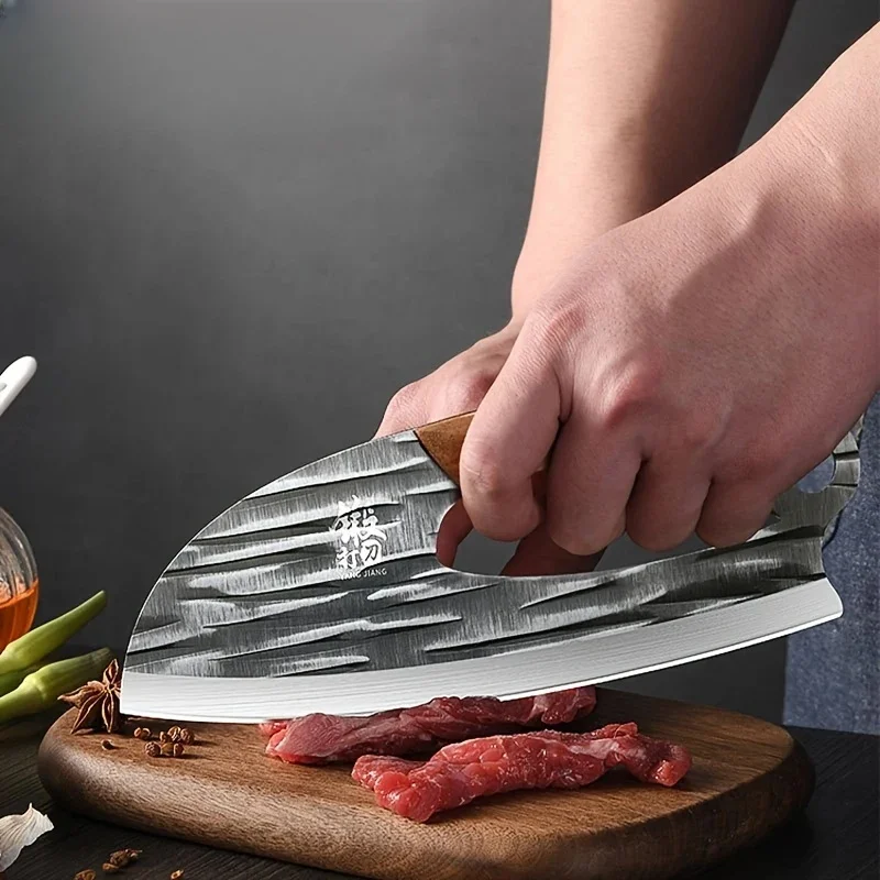 Handmade Forging, Multifunctional, Portable, and Labor-Saving Kitchen Knife, New Style Kitchen Knife