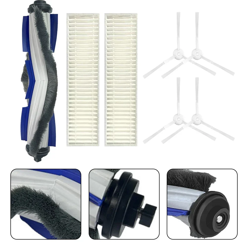 Main Brush Side Brush Filter Set For ZR740003 Explorer 60 Series Household Sweep Cleaning Tool Vacuum Cleaner Parts