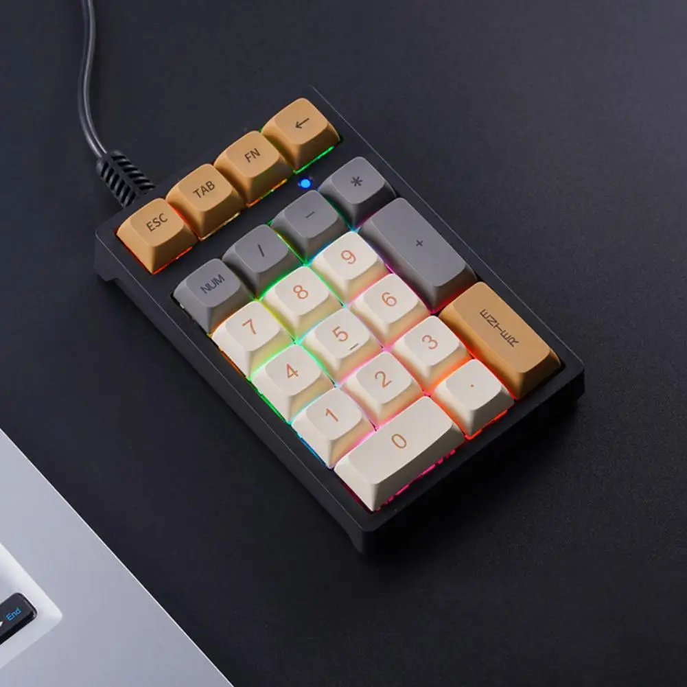 Laptop Keypad with Mechanical Green Switches Keypad with Mechanical Green Switches for Laptops 21-key Mechanical Number Keypad