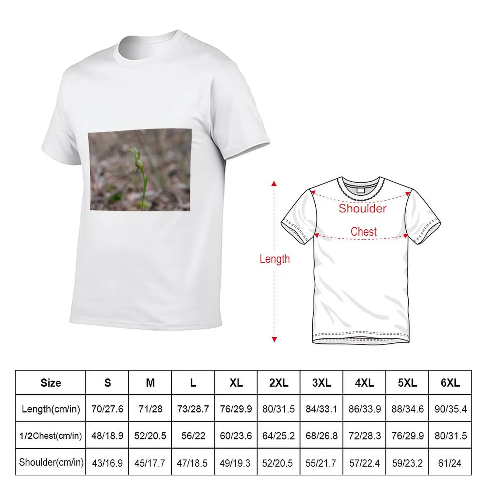 New Pterostylis barbata - Bird Orchid T-Shirt tops funny t shirts Short sleeve mens graphic t-shirts