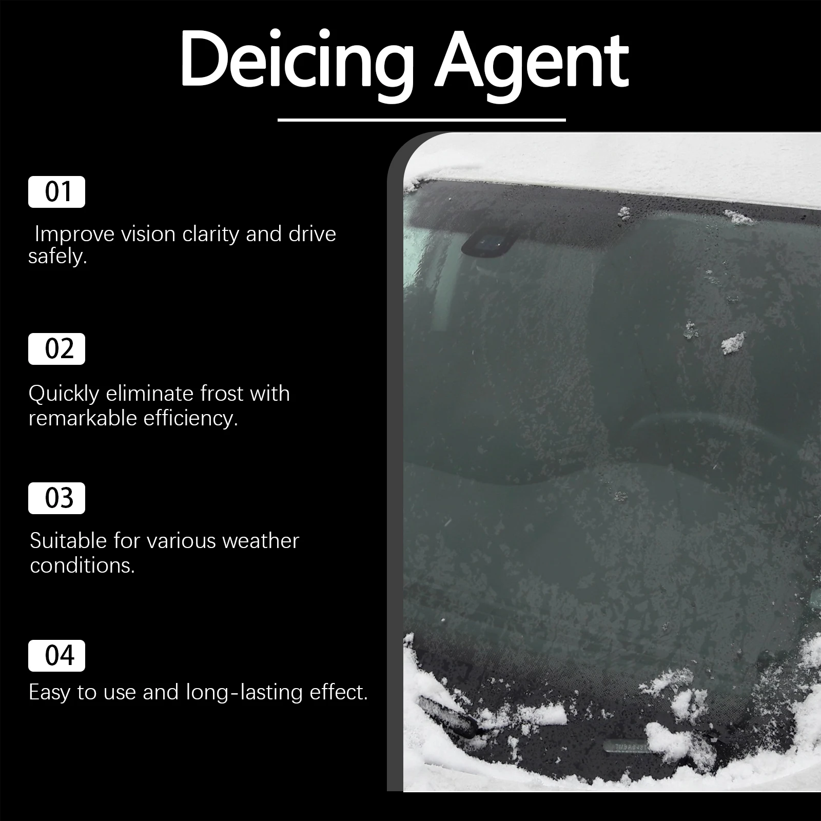 زجاج السيارة الأمامي إزالة الجليد رذاذ فوري مضاد للضباب وإزالة الجليد الشتاء نافذة السيارة إزالة الجليد رذاذ الملحقات القيادة الآمنة التجمد