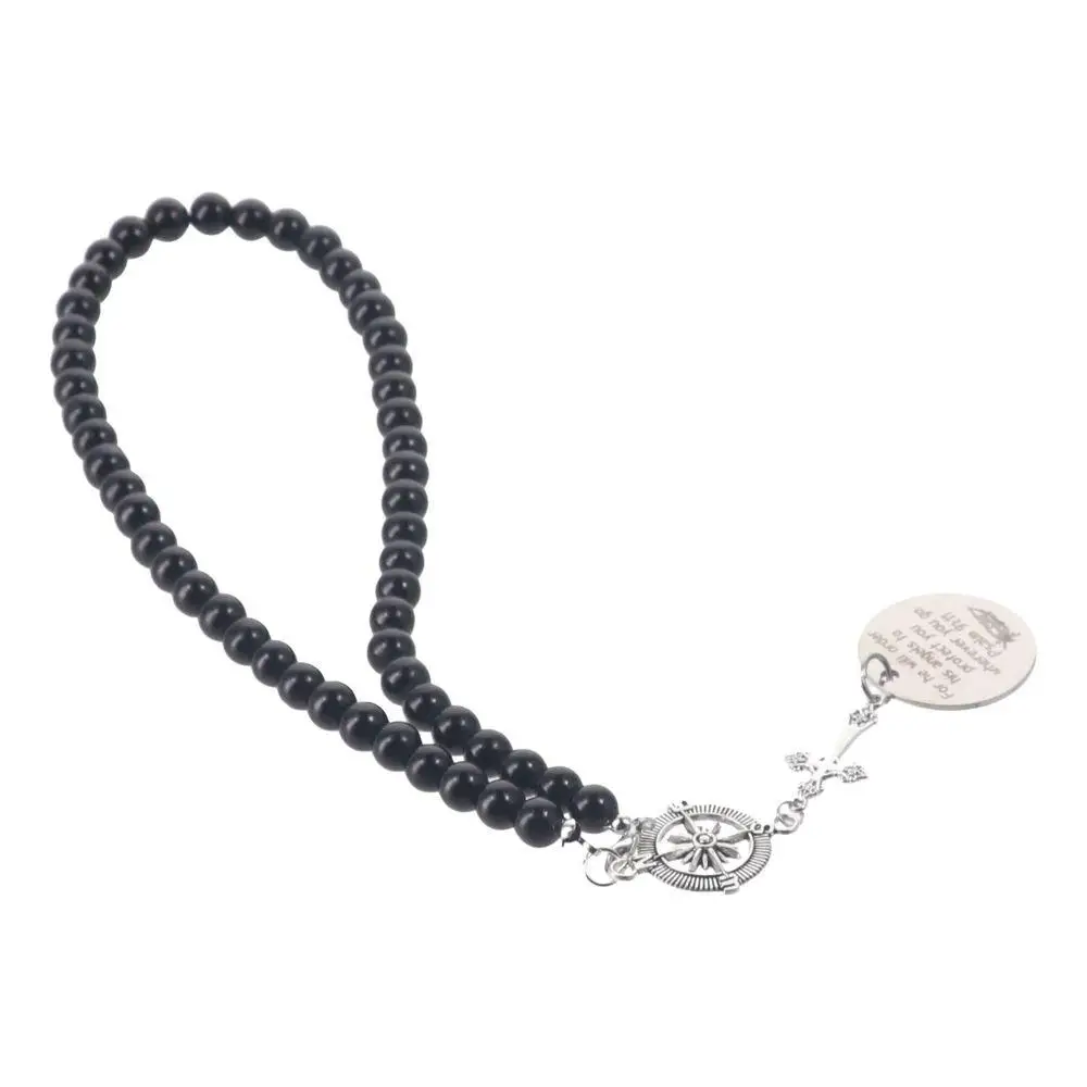 

Подвеска в форме креста из сплава, компас, автомобильный кулон, подвеска в форме креста, серебро, вы, где вы не сделал, декор для зеркала автомобиля, подвесное