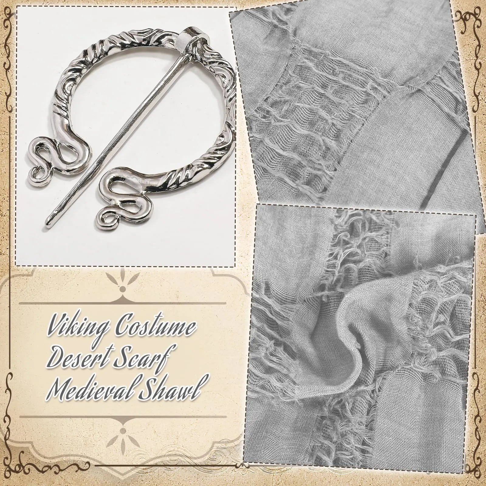 Fantasia de duna pós apocalíptica, capa com capuz, cachecol do deserto, xale, meia capa, roupa viking medieval para homens e mulheres