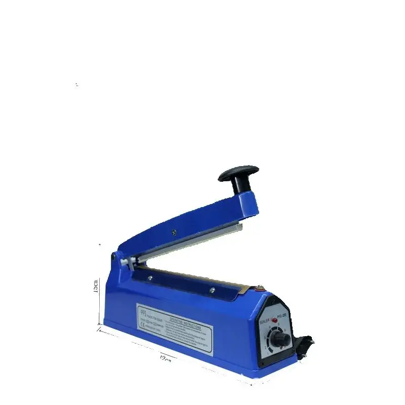 SF200 Plastic Bag Sealing Machine, Hand Press Plastic Shell Sealing Machine, Aluminum Foil Bag, Cowhide Bag Sealing Equipment