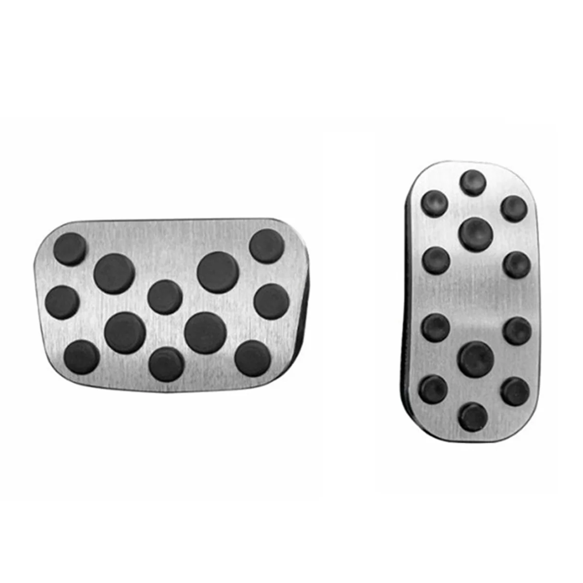 Aluminum Alloy Car Foot Pedal Pads Accelerator Gas Brake Pedal Cover for Toyota Land Cruiser 250 Prado LC250 2024