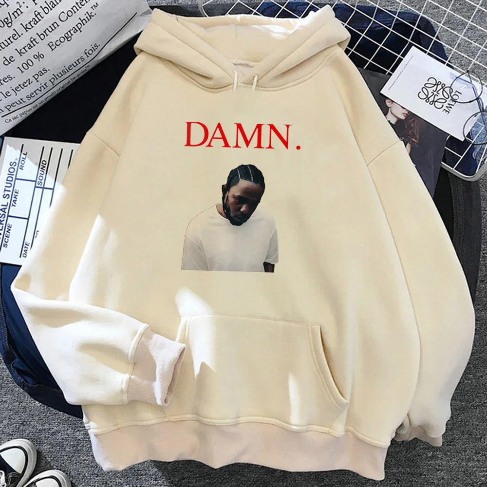 Kendrick Lamar hoodie soft fabric Y2K designer trendy youthful graphic girl sweatshirts manga streetwear casual wear harajuku