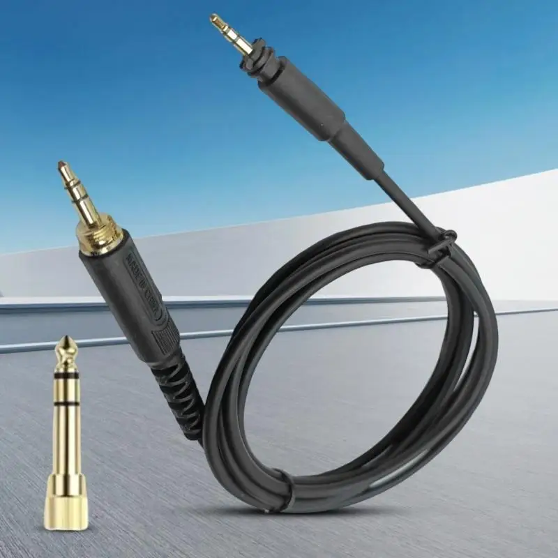 2025 Nouveau câble amélioré remplacement 3,5 mm à 2,5 mm Cordon transmission sonore avec 6,35 mm